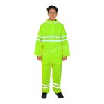 เสื้อกันฝนมีแถบสะท้อนแสง